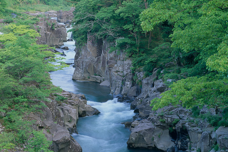 岩手県厳美渓