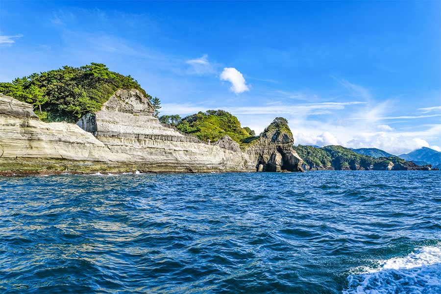 洞窟巡り堂ヶ島公園