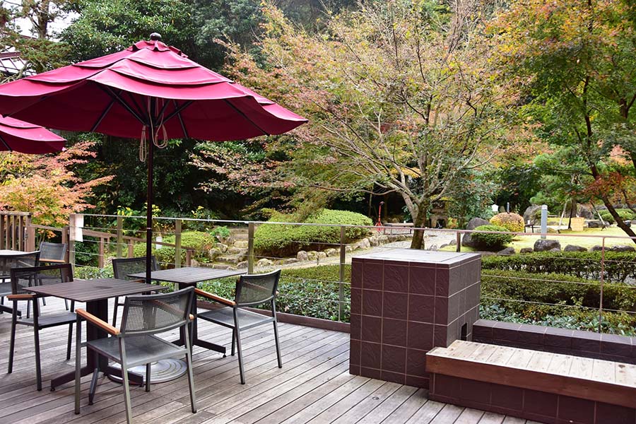美術館内併設カフェ MUSEUM CAFE and garden