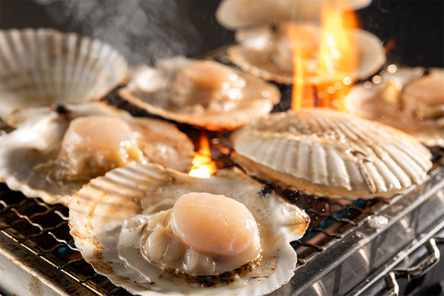 浜焼きホタテ