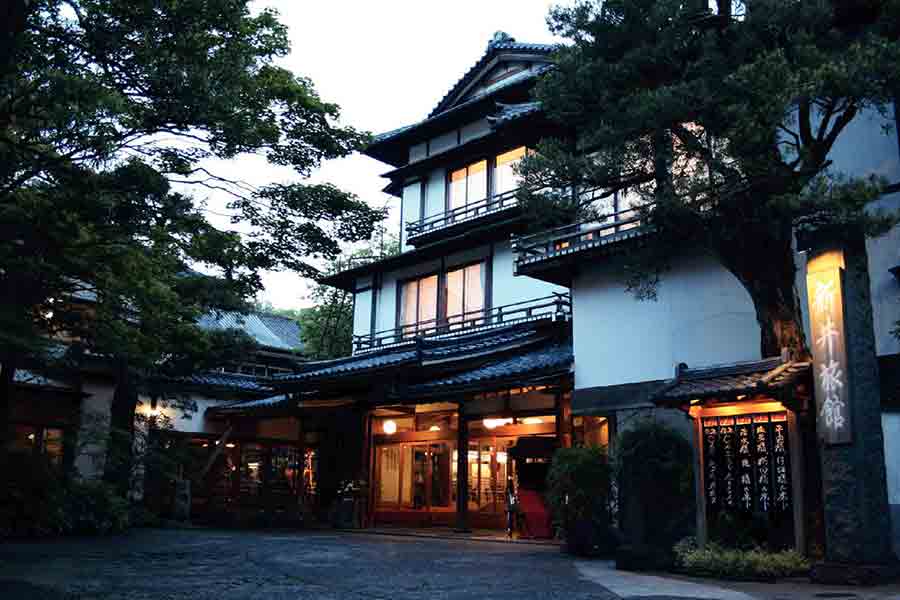 国の登録文化財の宿　新井旅館