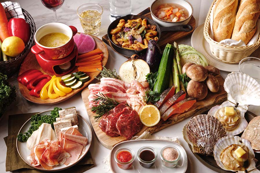 ビジョン グランピング リゾート & スパ 山中湖食事