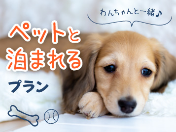 ペットと泊まれるプラン