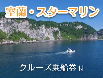 室蘭・スターマリン　クルーズ乗船券付