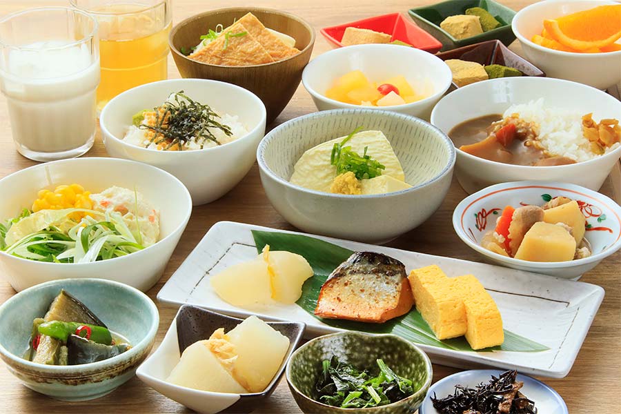 朝食