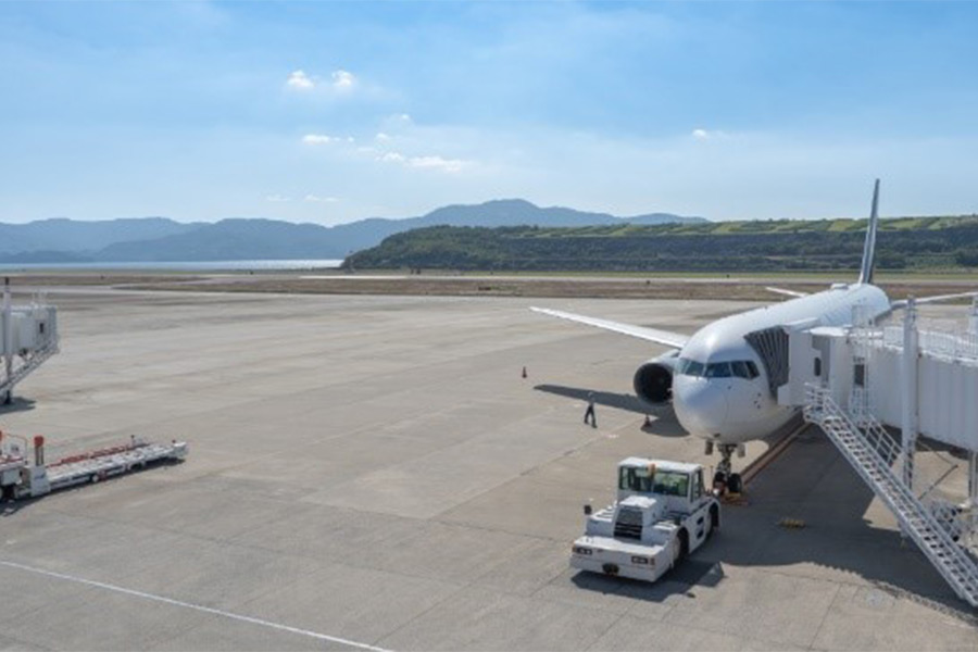「長崎空港」に到着！