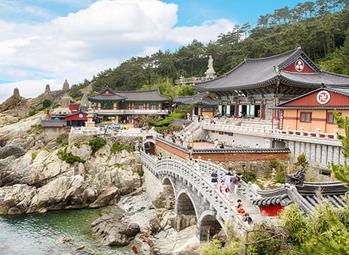 海東龍宮寺(ヘドンヨングンサ)イメージ画像(画像提供:韓国観光公社)
