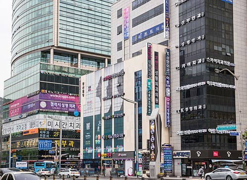 西面(ソミョン)イメージ画像(画像提供:韓国観光公社)